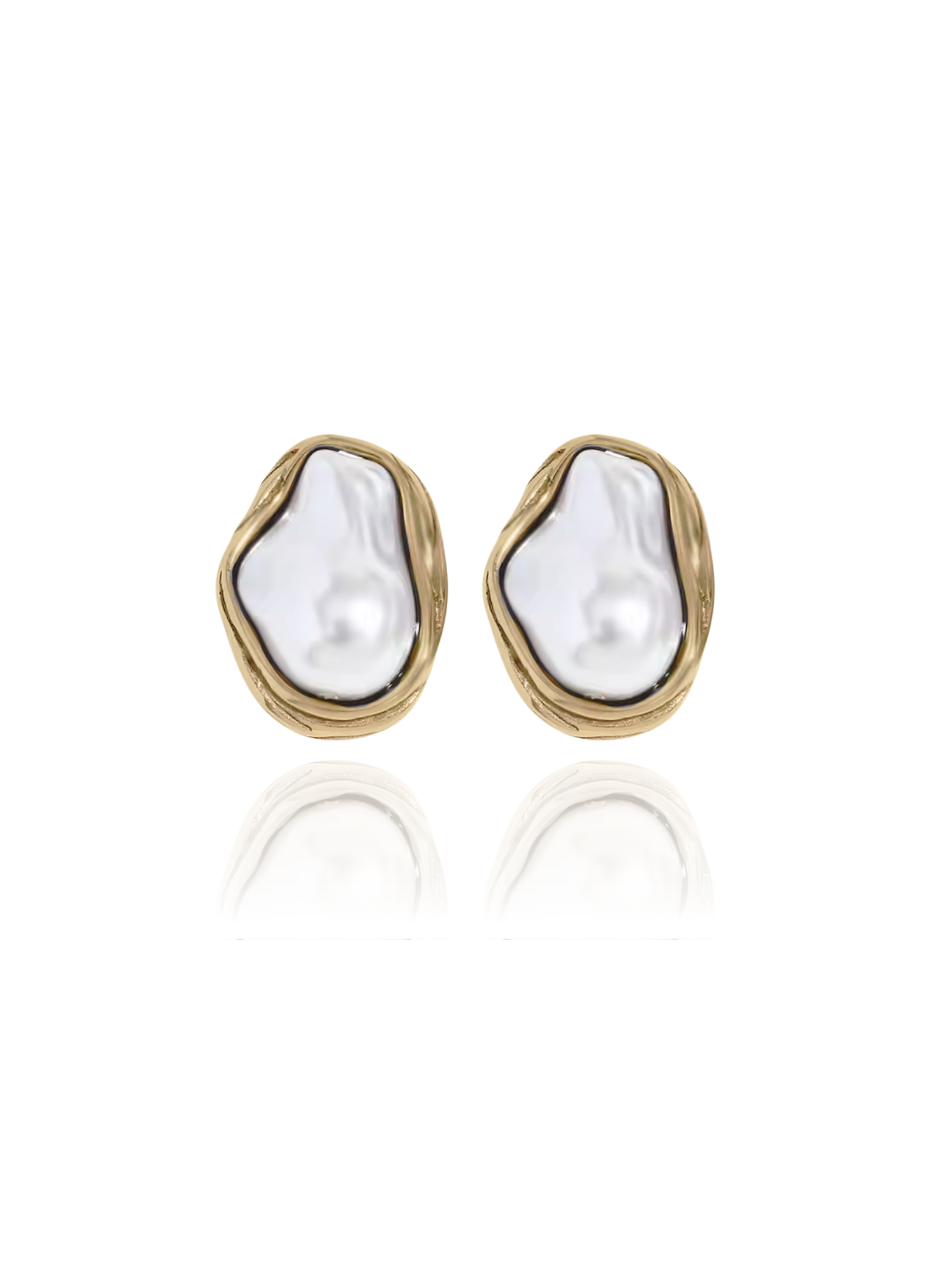 aria earrings - gold