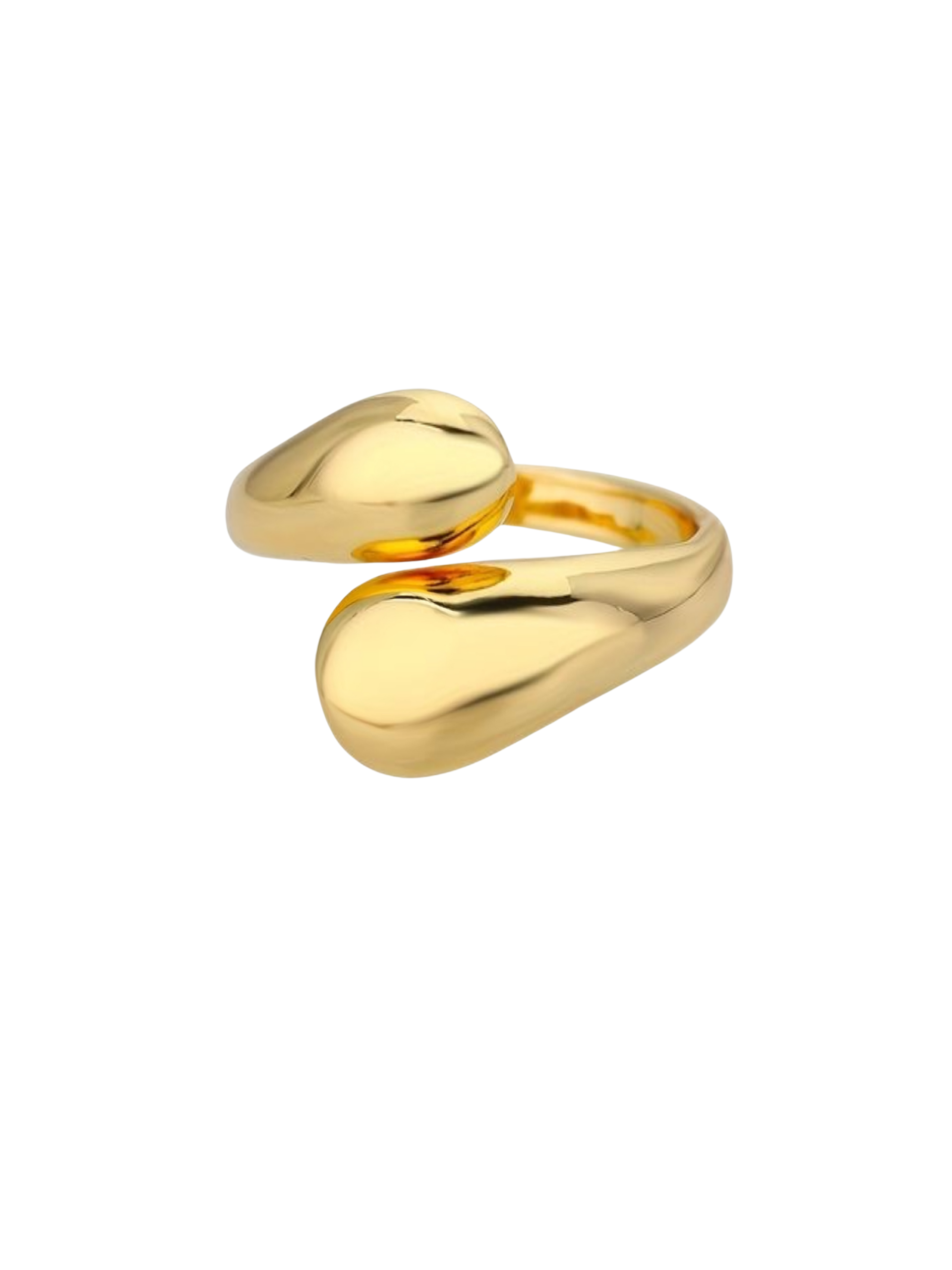 lariat ball gold - ring