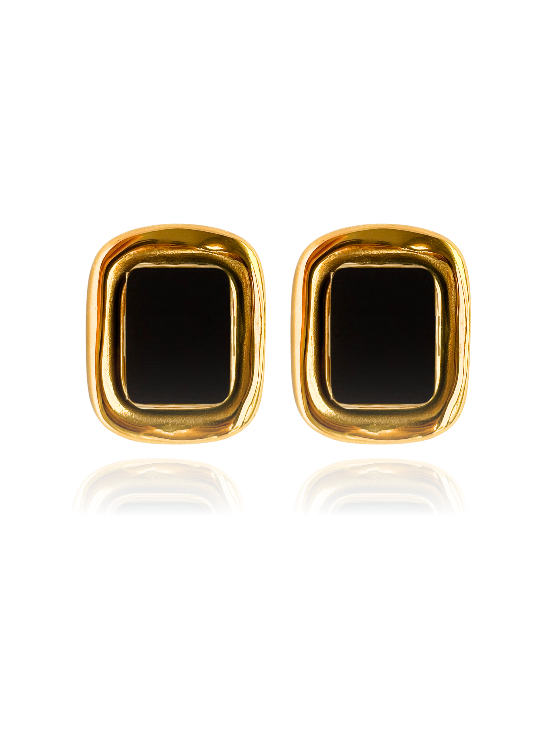 santino earrings - noir pre orden