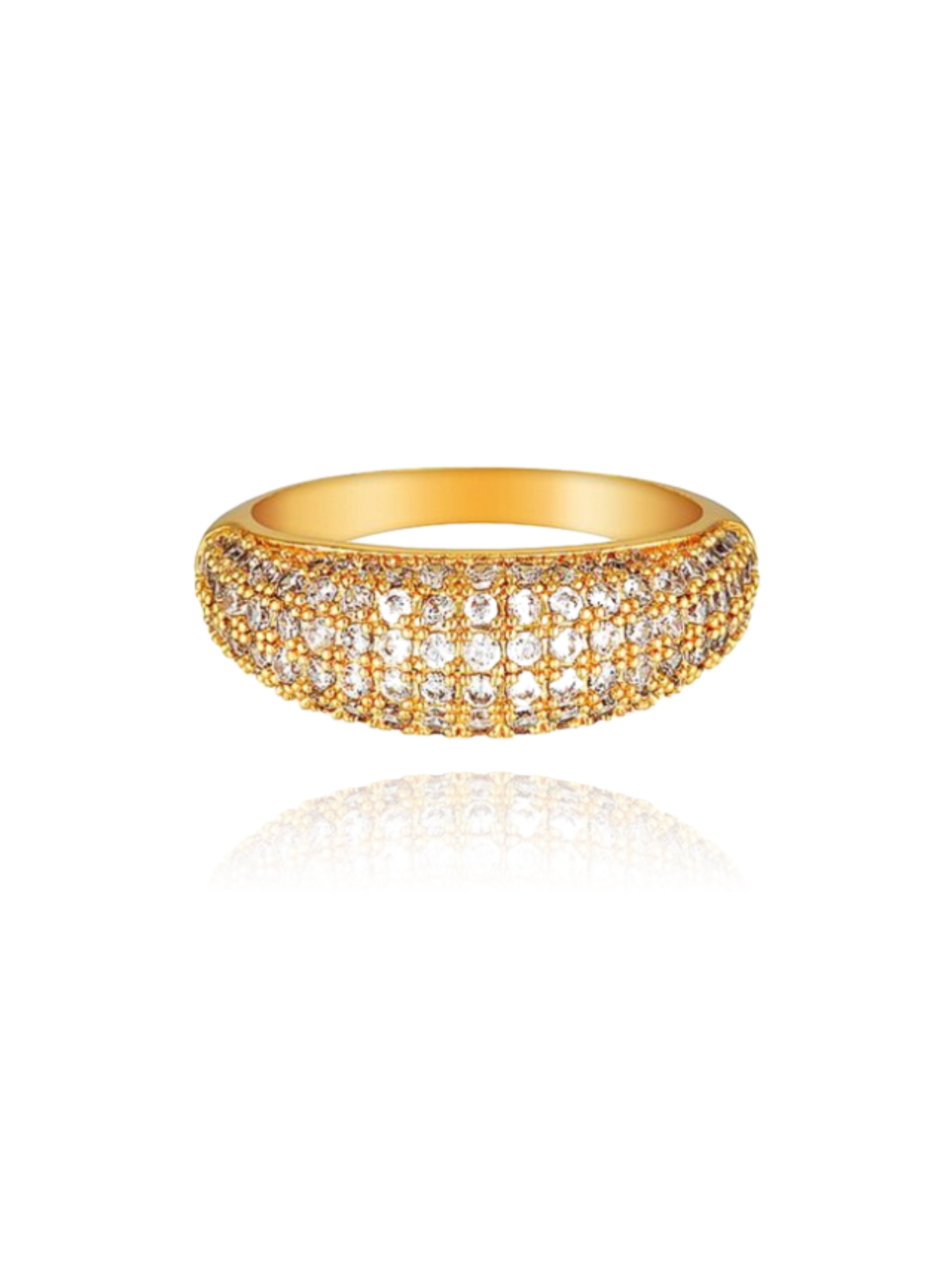 Xl pave ring - gold