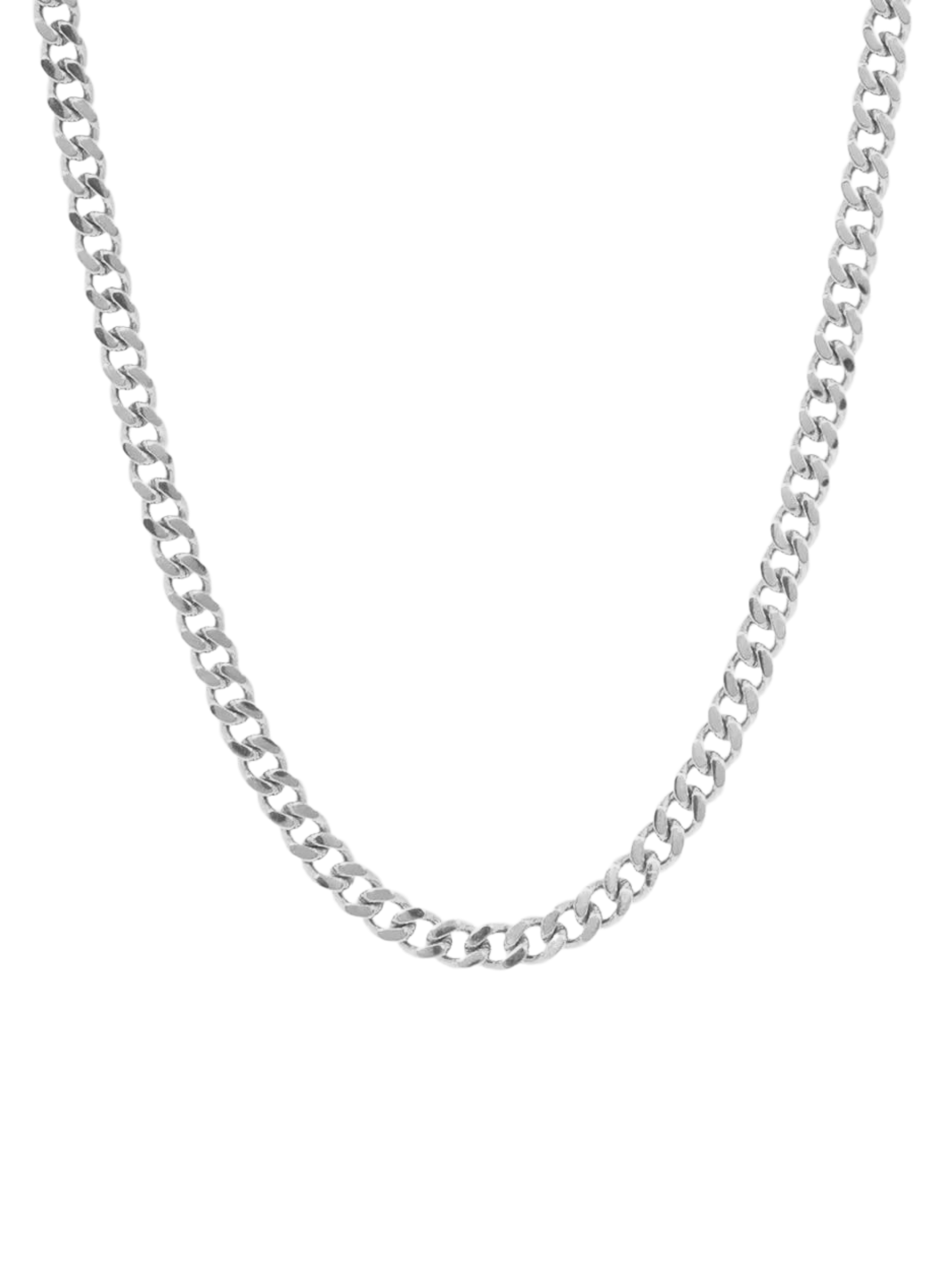 Cuban jumbo necklace - silver