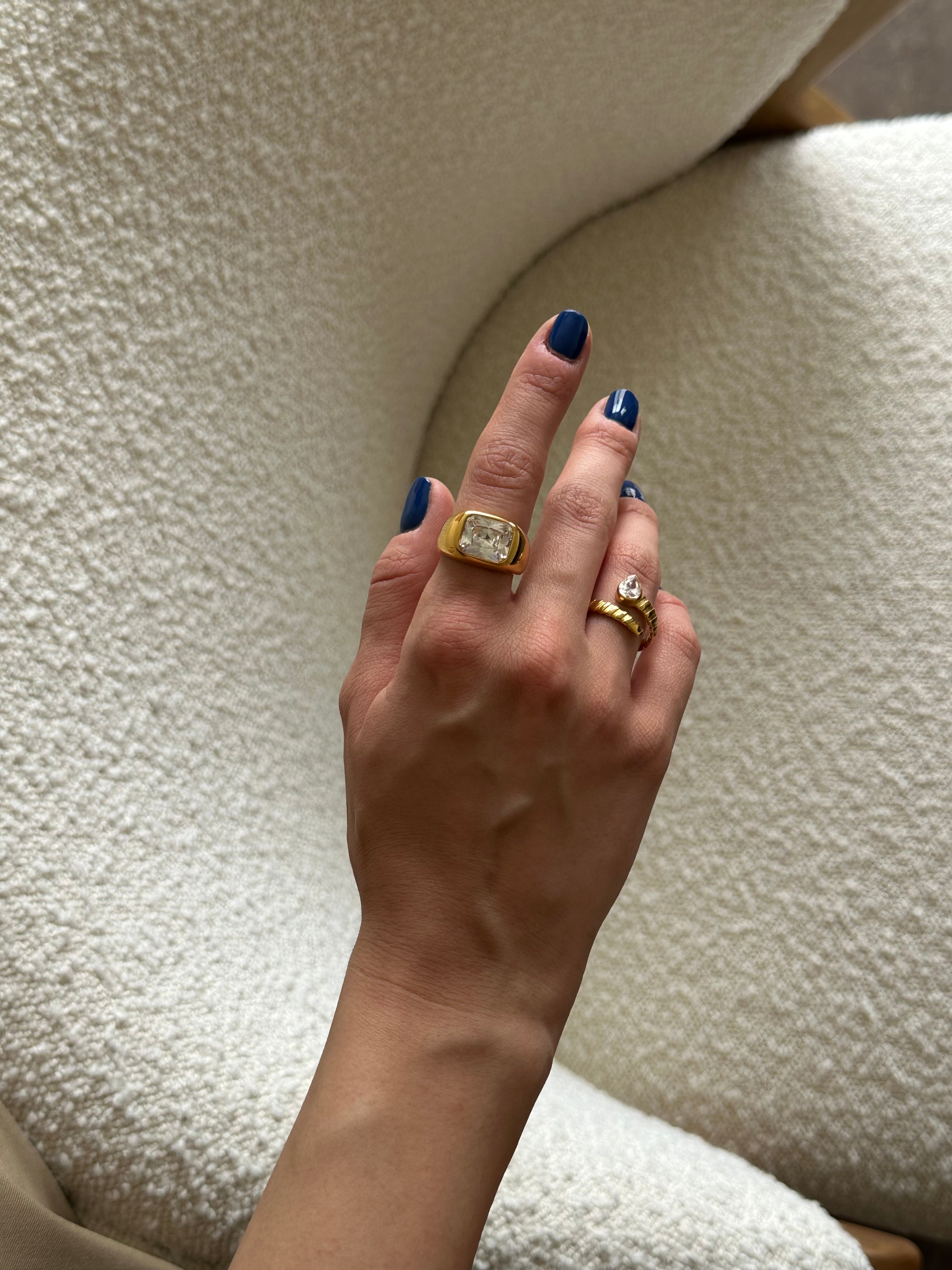 xl mavis ring - gold